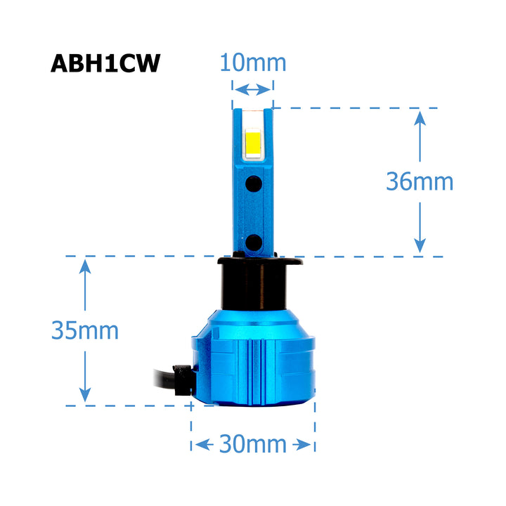 ABGH1W-PR - Measurement1 by LUMENS High Performance Lighting (HPL)