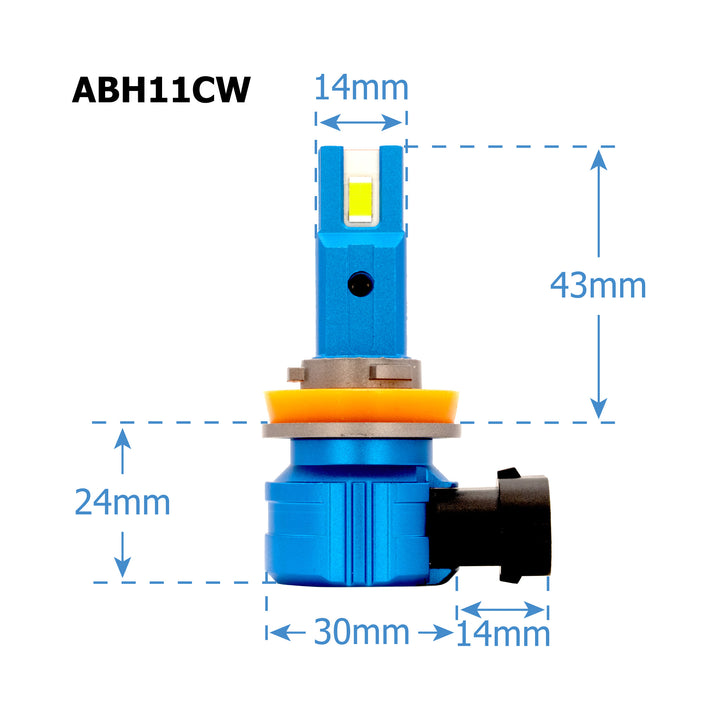 ABH11CW - Measurement1 by LUMENS High Performance Lighting (HPL)