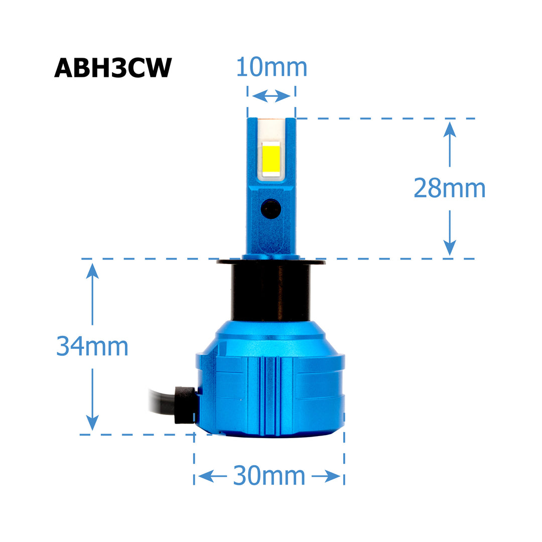 ABH3CW - Measurement1 by LUMENS High Performance Lighting (HPL)