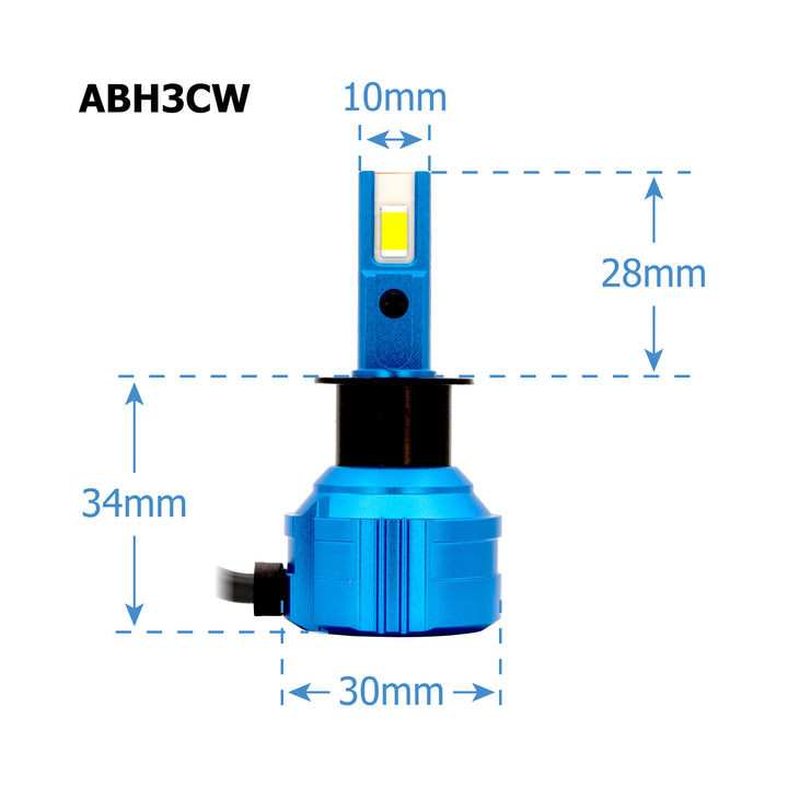 ABH3CW - Measurement1 by LUMENS High Performance Lighting (HPL)