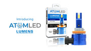 ATOM LED Bulb - H8 / H9 / H11 - White (each) by LUMENS HPL