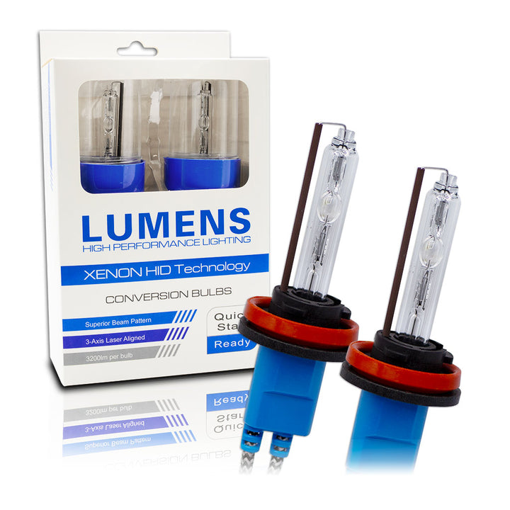 H11 HID Bulbs (Pair) 5500K by LUMENS HPL