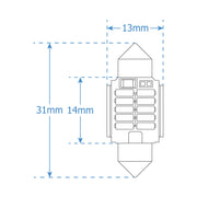 LUMENS HPL LED Bulbs - Festoon 32mm  Canbus Non-Polarity (Pair)