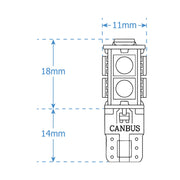 LUMENS HPL LED Bulbs - 921 - Canbus Non-Polarity (Pair)