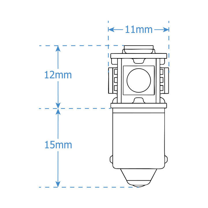 LUMENS HPL LED Bulbs - BA9s Canbus Non-Polarity (Pair)