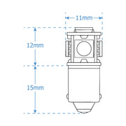 LUMENS HPL LED Bulbs - BA9s Canbus Non-Polarity (Pair)