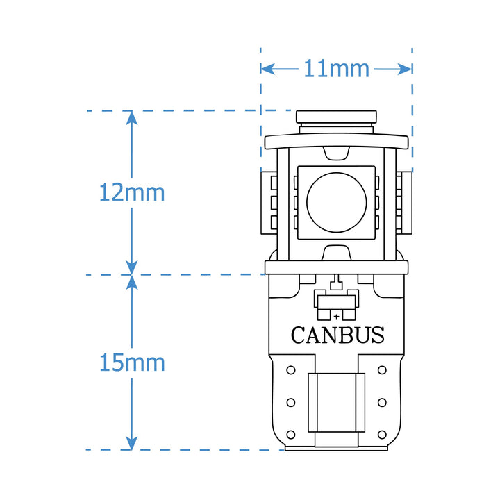 LUMENS HPL LED Bulbs - T10 / 194 / 168 Canbus Non-Polarity (Pair)