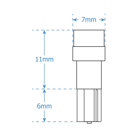 LUMENS HPL LED Bulbs - T5 (5 pcs)