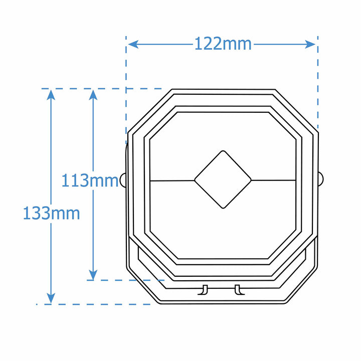MWS20 front dimensions