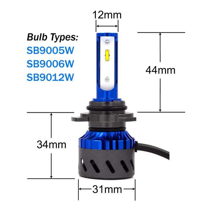 SBG9005-VB255 - Measurement1 by LUMENS High Performance Lighting (HPL)