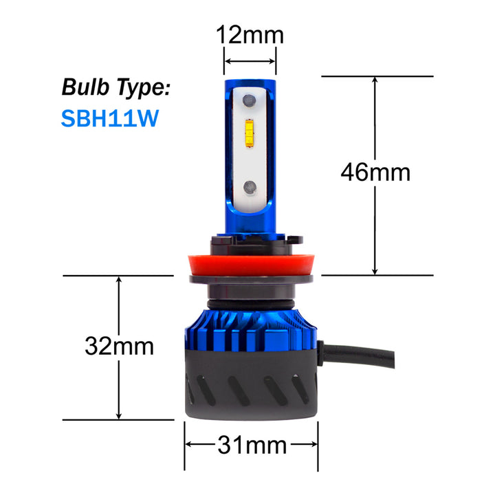 SBGH11-PR95 - Measurement1 by LUMENS High Performance Lighting (HPL)
