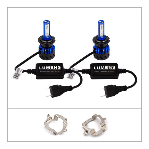 H7 Sportline LED (Pair) with ALMB3 Adapters