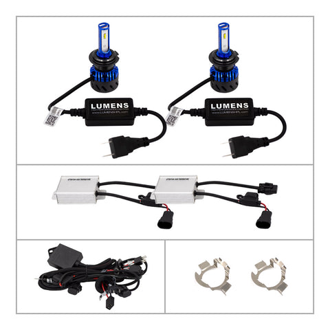 H7 Sportline LED (Pair) V4 Setup with ALMB2 Adapters
