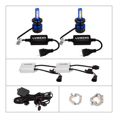 H7 Sportline LED (Pair) V4 Setup with ALMB3 Adapters