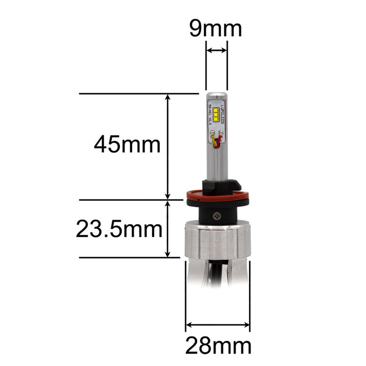 UB800 - Measurement1 by LUMENS High Performance Lighting (HPL)