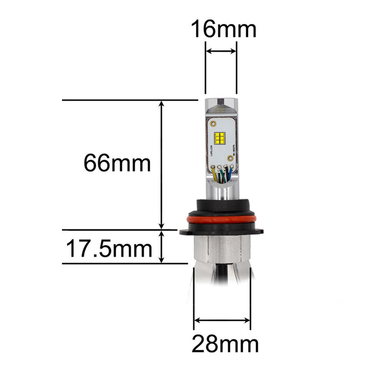 UB9007 - Measurement1 by LUMENS High Performance Lighting (HPL)