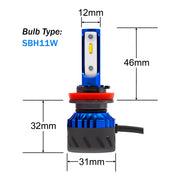 SBH11W - Measurement1 by LUMENS High Performance Lighting (HPL)