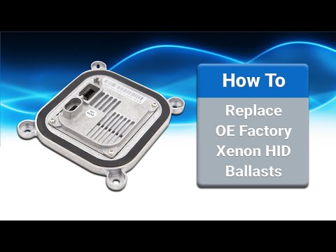 Youtube Replacing OE Factory Xenon ballast
