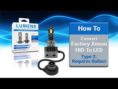Youtube Convert D2 Xenon to LED Type 2