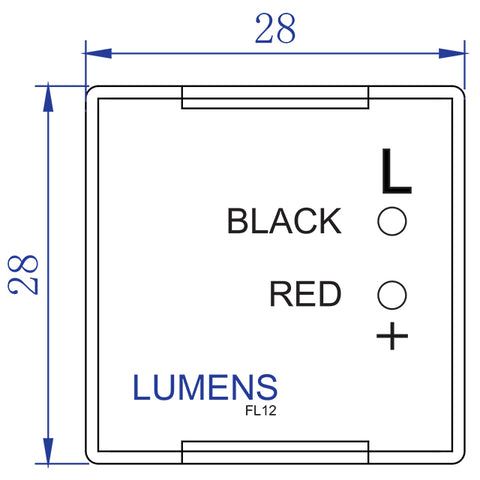 LUMENS HPL LED Signal Flasher Relay (each) - FL12
