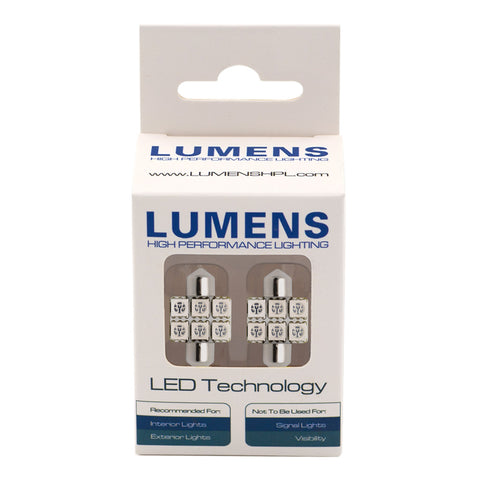 LUMENS HPL LED Bulbs - Festoon 30MM 5050SMD (Pair)