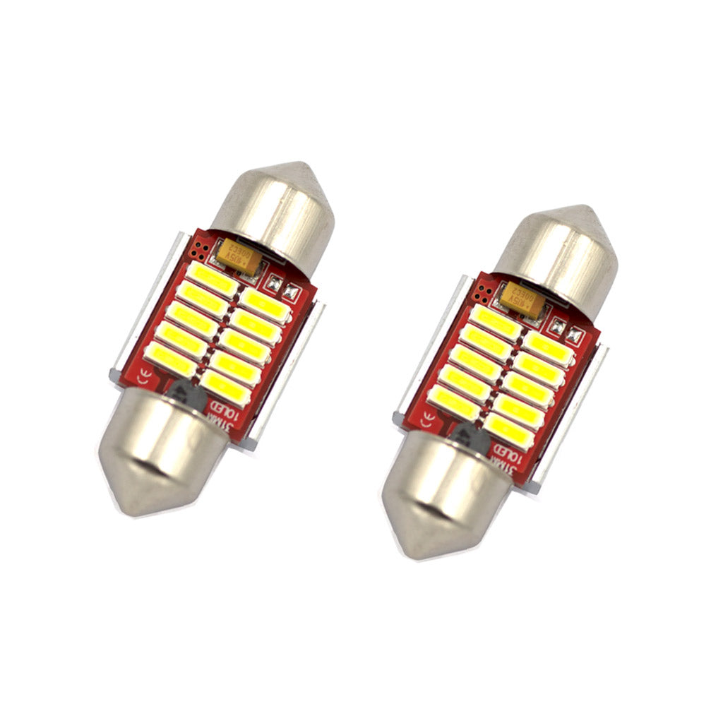 LUMENS HPL LED Bulbs - Festoon 32mm  Canbus Non-Polarity (Pair)