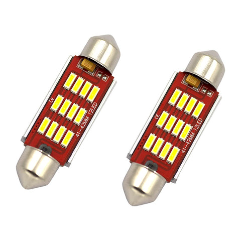 LUMENS HPL LED Bulbs - Festoon 42mm  Canbus Non-Polarity (Pair)
