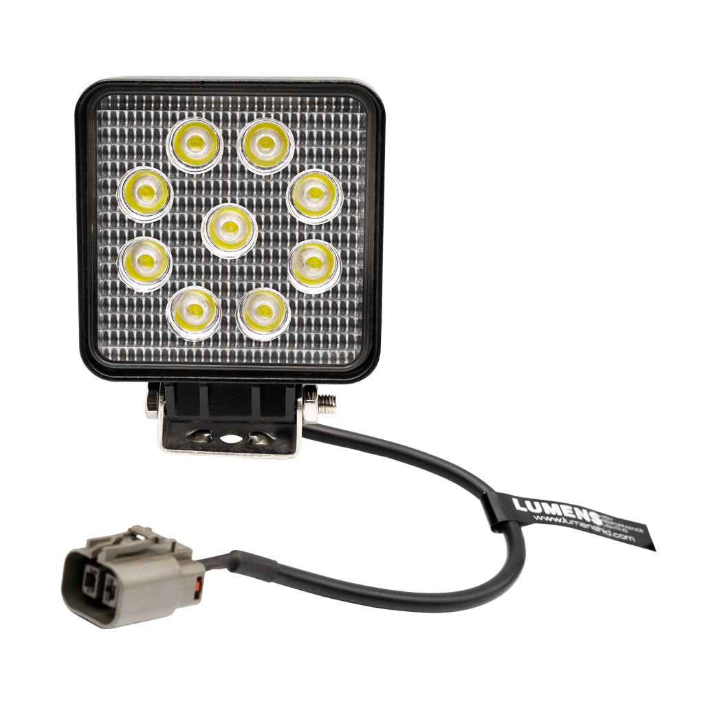 5" Square 27W LED Worklight