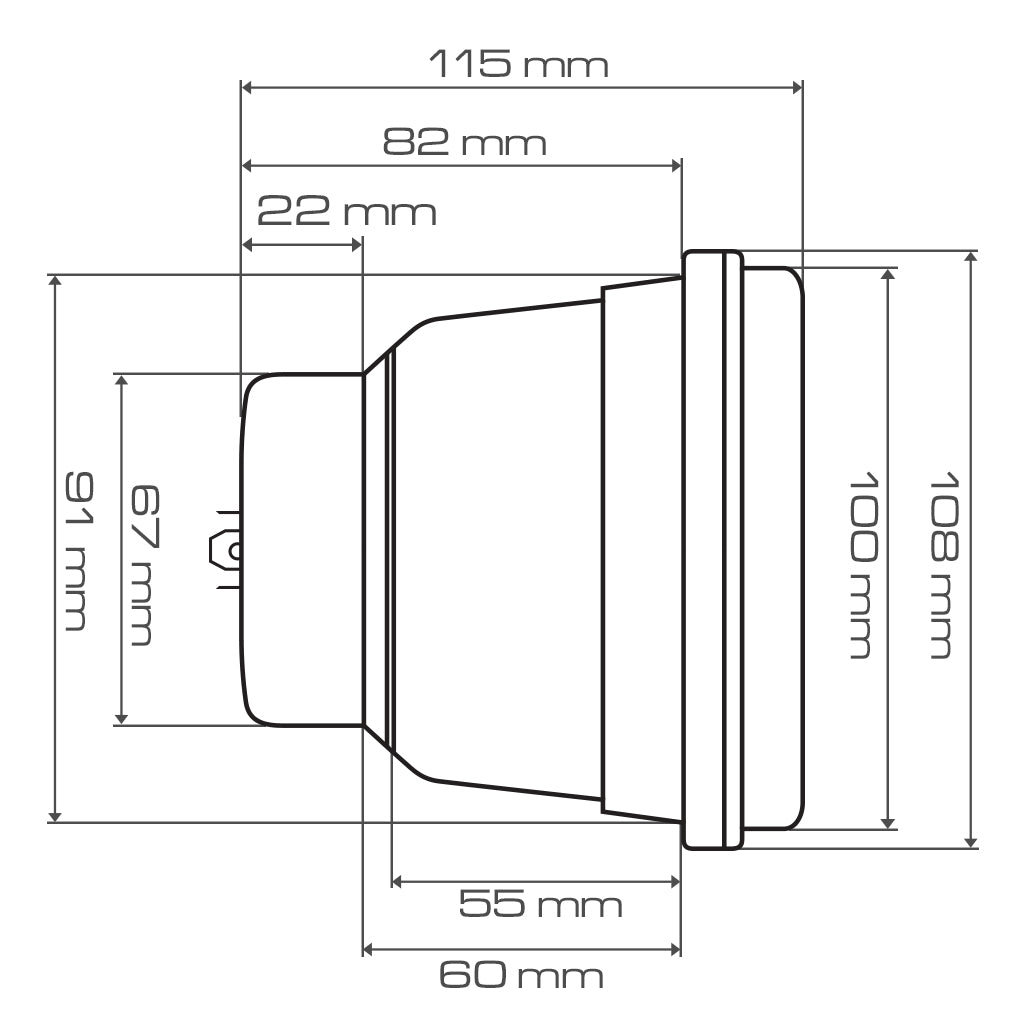 LUMENS HPL Sealed Beam Conversion 4" x 6" DOT APPROVED (pair)