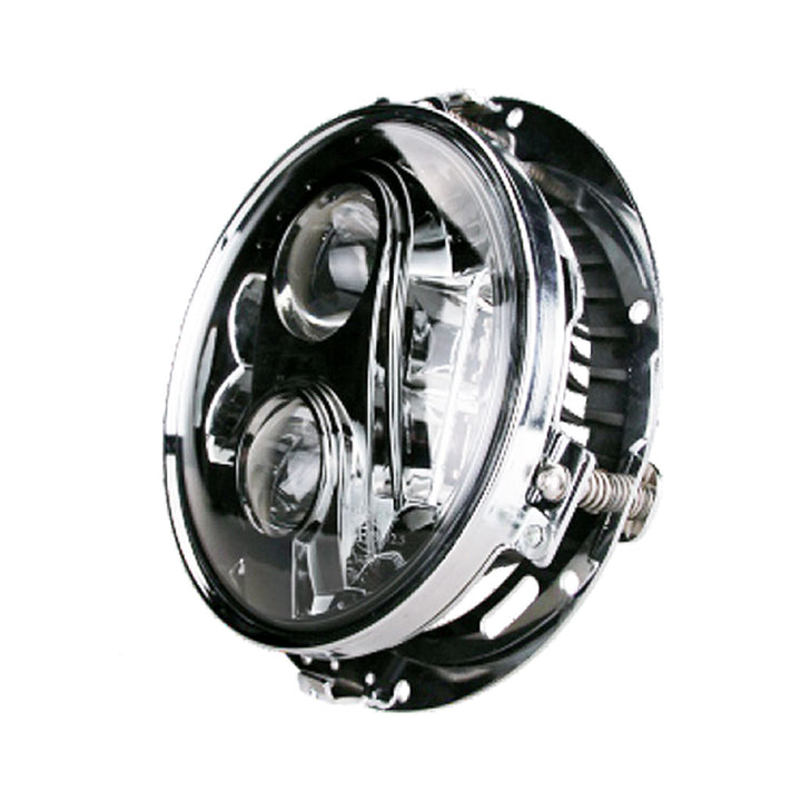 7" Round Mounting Bracket for Harley Davidson (each) by LUMENS HPL