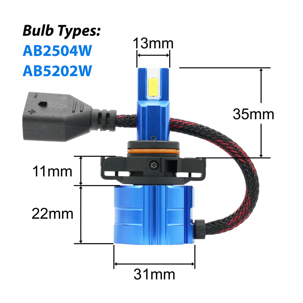 ABG5202W-PR - Measurement1 by LUMENS High Performance Lighting (HPL)