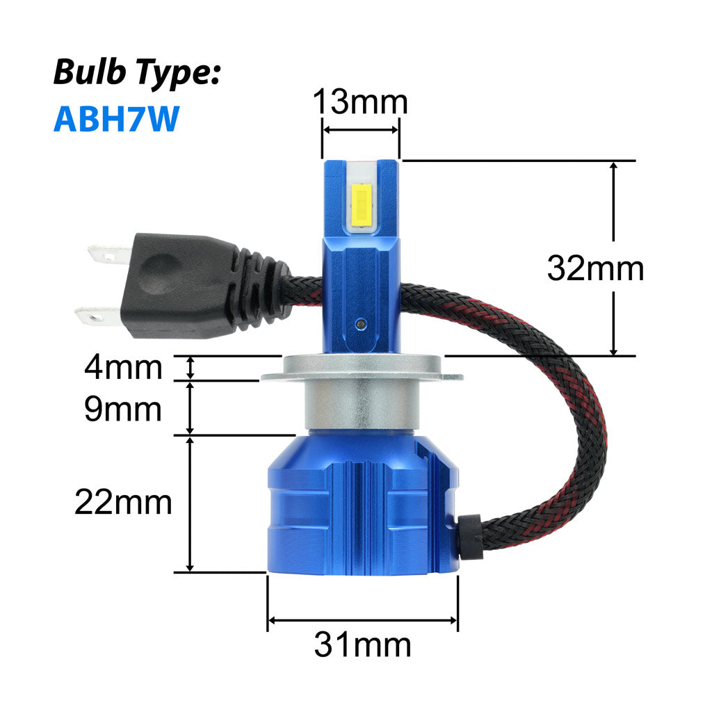 ABGH7W-ACK2 - Measurement1 by LUMENS High Performance Lighting (HPL)